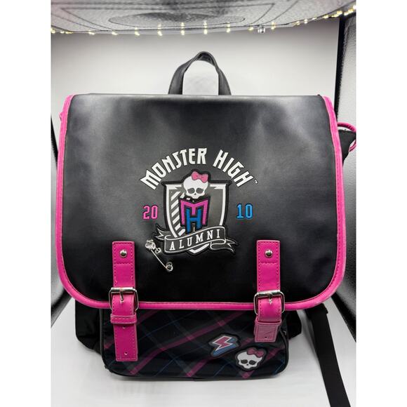 Hot Topic Monster High Alumni Black Pink Backpack main image 12